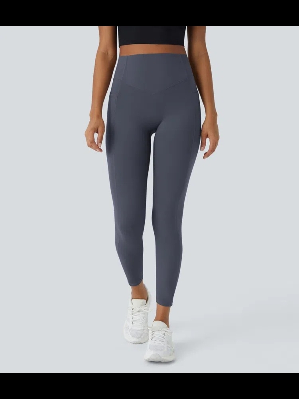 High-Rise Sculpting Leggings - Gray